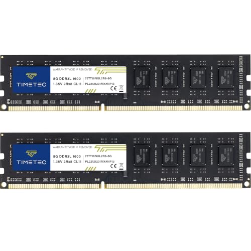 Amazon.co.jp: Timetec 16GB (8GB×2枚) DDR3L / DDR3 デスクトップ用